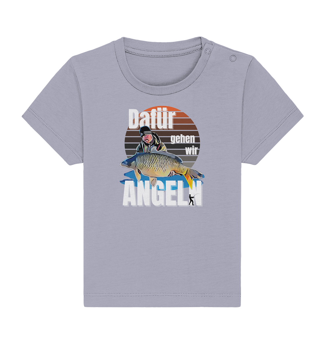 Cartoon Design aus Fotovorlage - Baby Organic Shirt