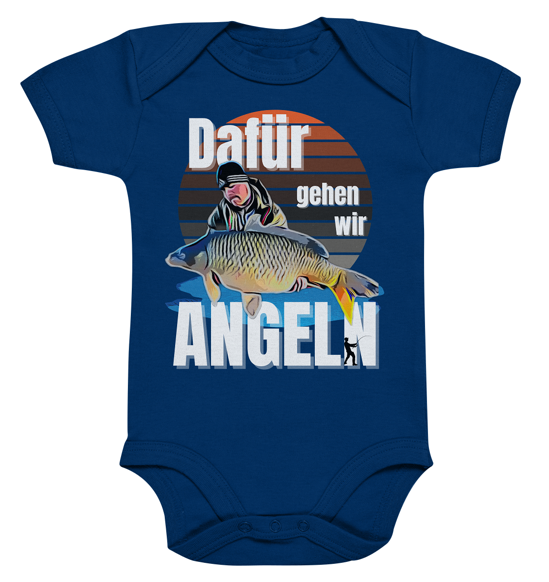 Cartoon Design aus Fotovorlage - Organic Baby Bodysuite