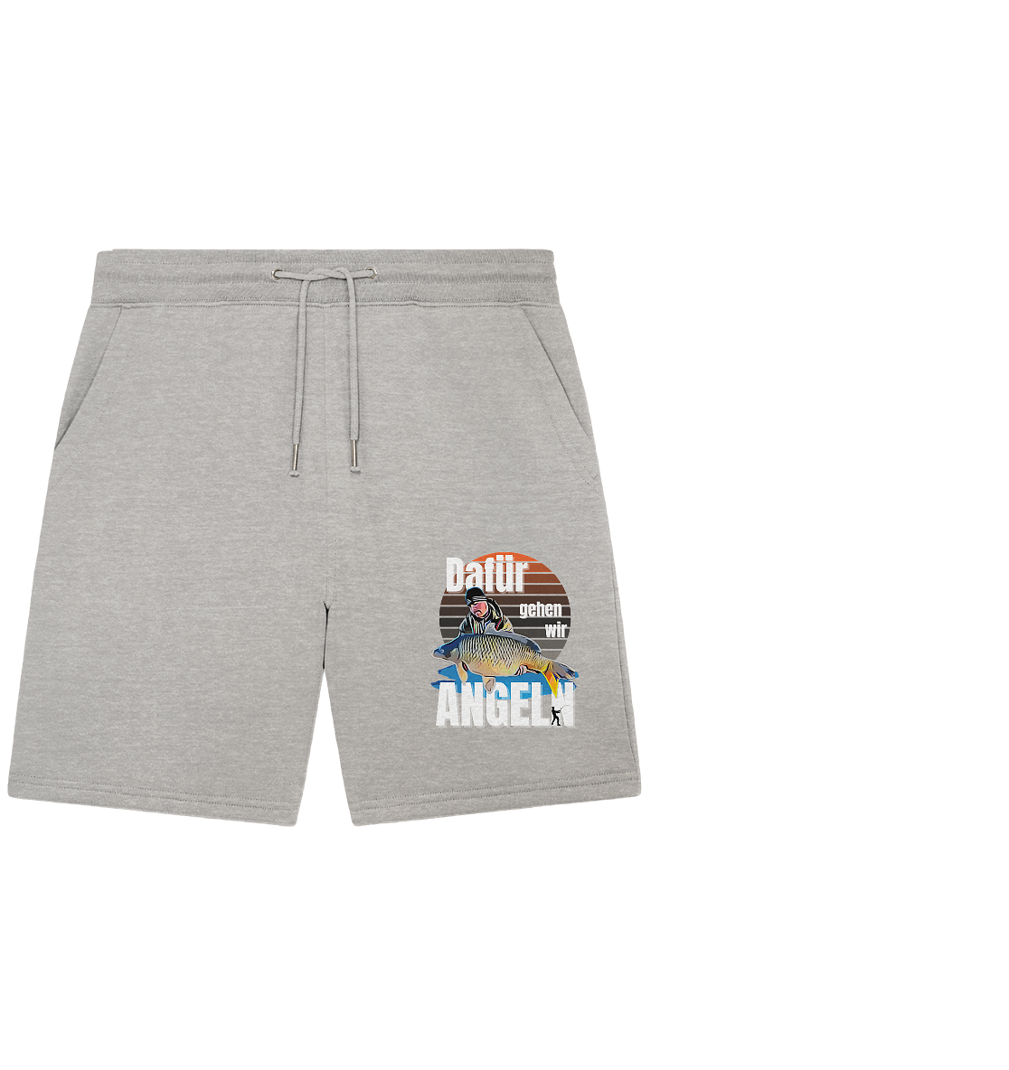 Cartoon Design aus Fotovorlage - Organic Jogger Shorts
