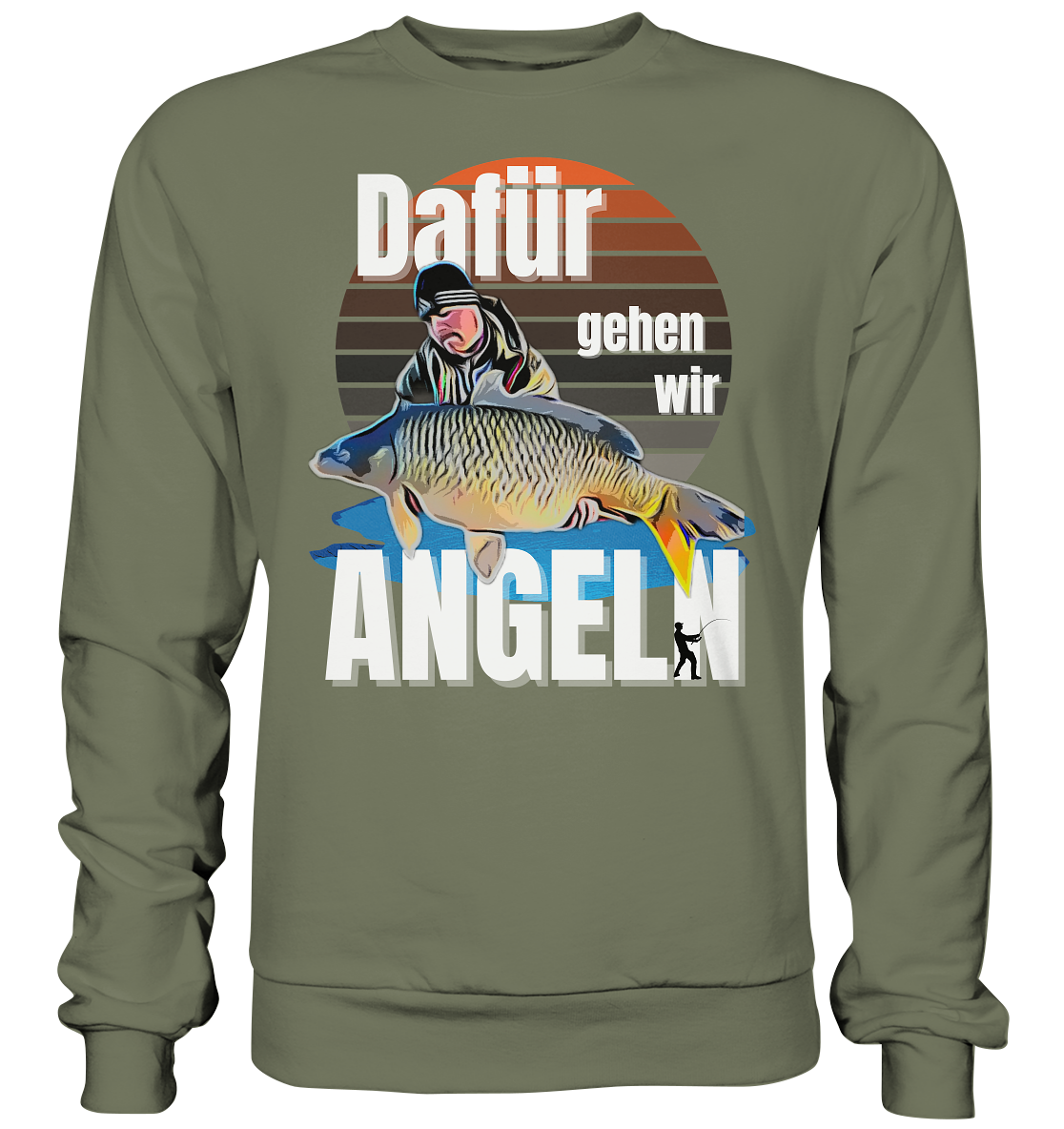 Cartoon Design aus Fotovorlage - Premium Sweatshirt