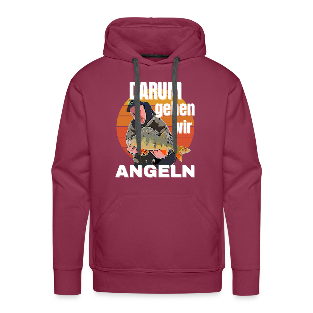 Hoodie mit personalisiertem Cartoon Design aus deinem Fangbild - Bordeaux