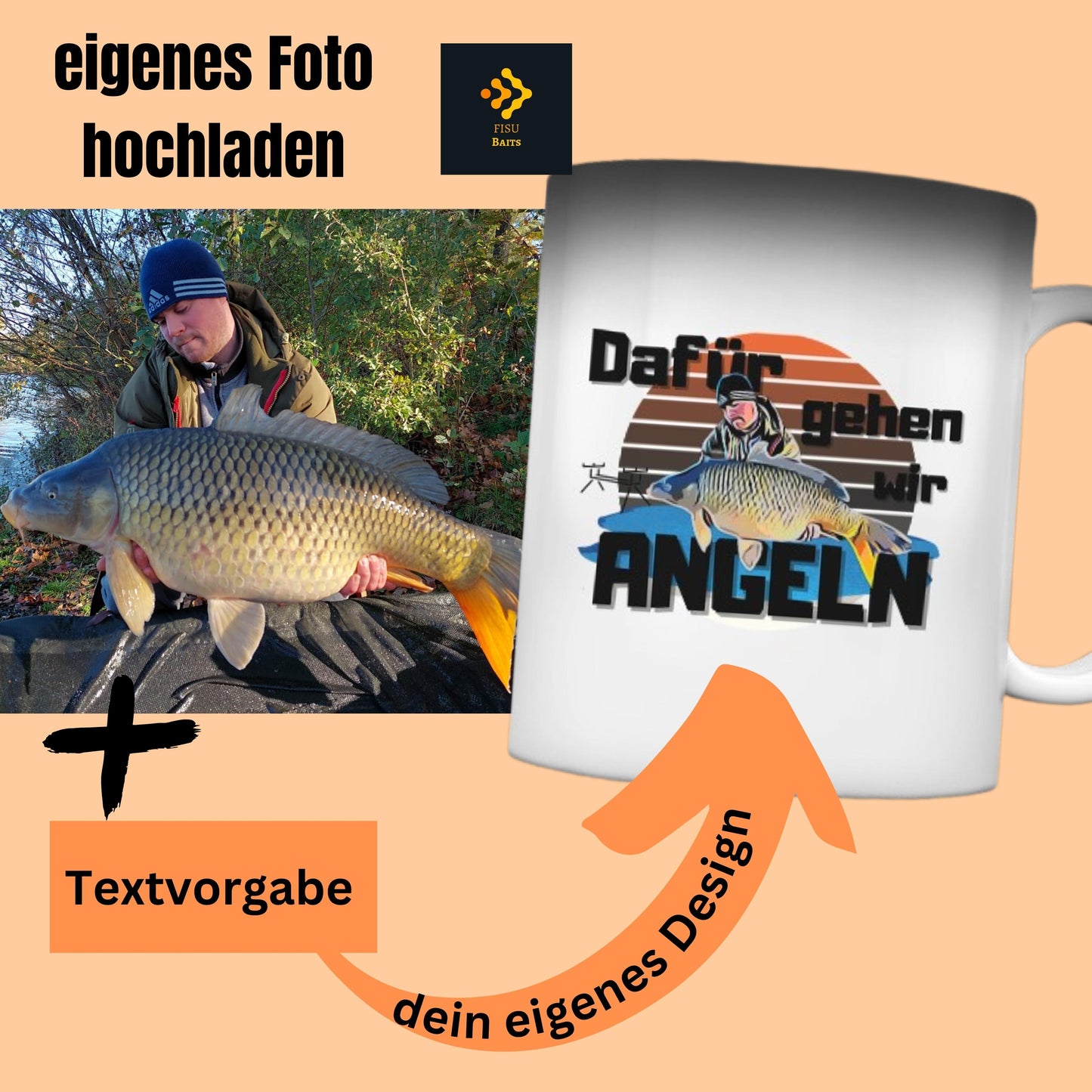 Cartoon Design aus Fotovorlage - Magic Mug
