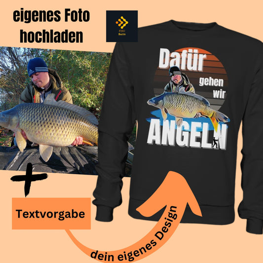 Cartoon Design aus Fotovorlage - Premium Sweatshirt