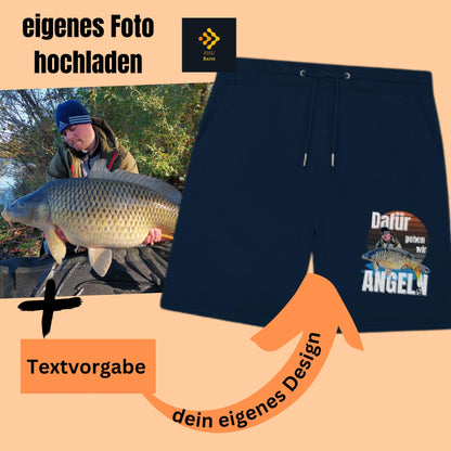 Cartoon Design aus Fotovorlage - Organic Jogger Shorts