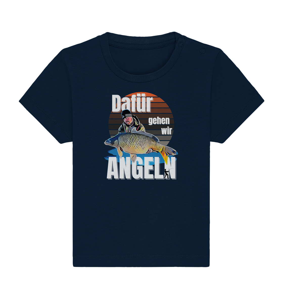 Cartoon Design aus Fotovorlage - Baby Organic Shirt
