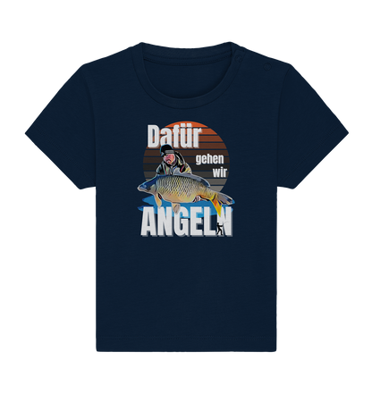 Cartoon Design aus Fotovorlage - Baby Organic Shirt