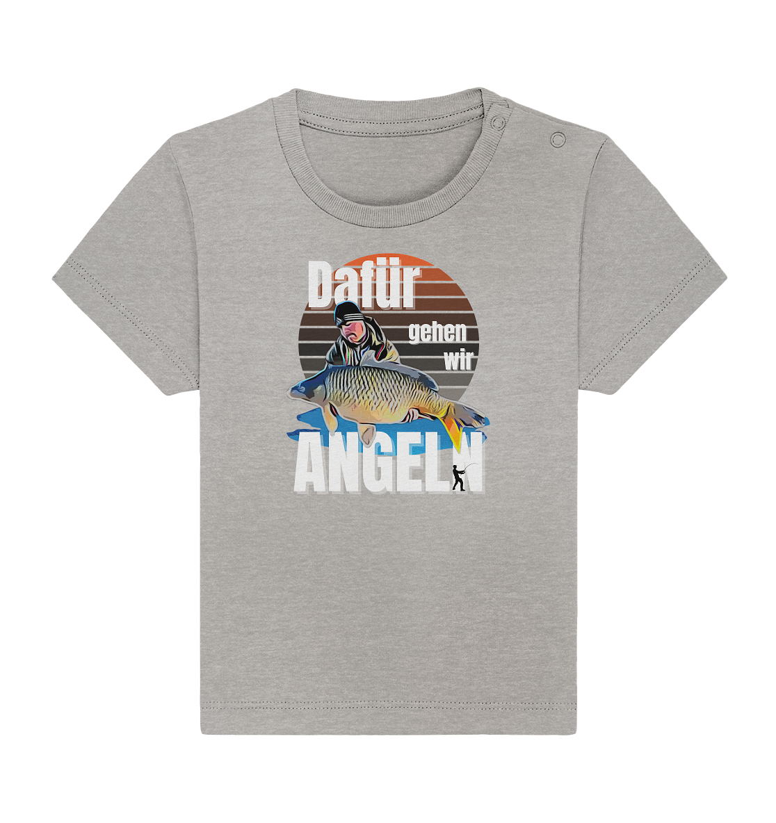 Cartoon Design aus Fotovorlage - Baby Organic Shirt