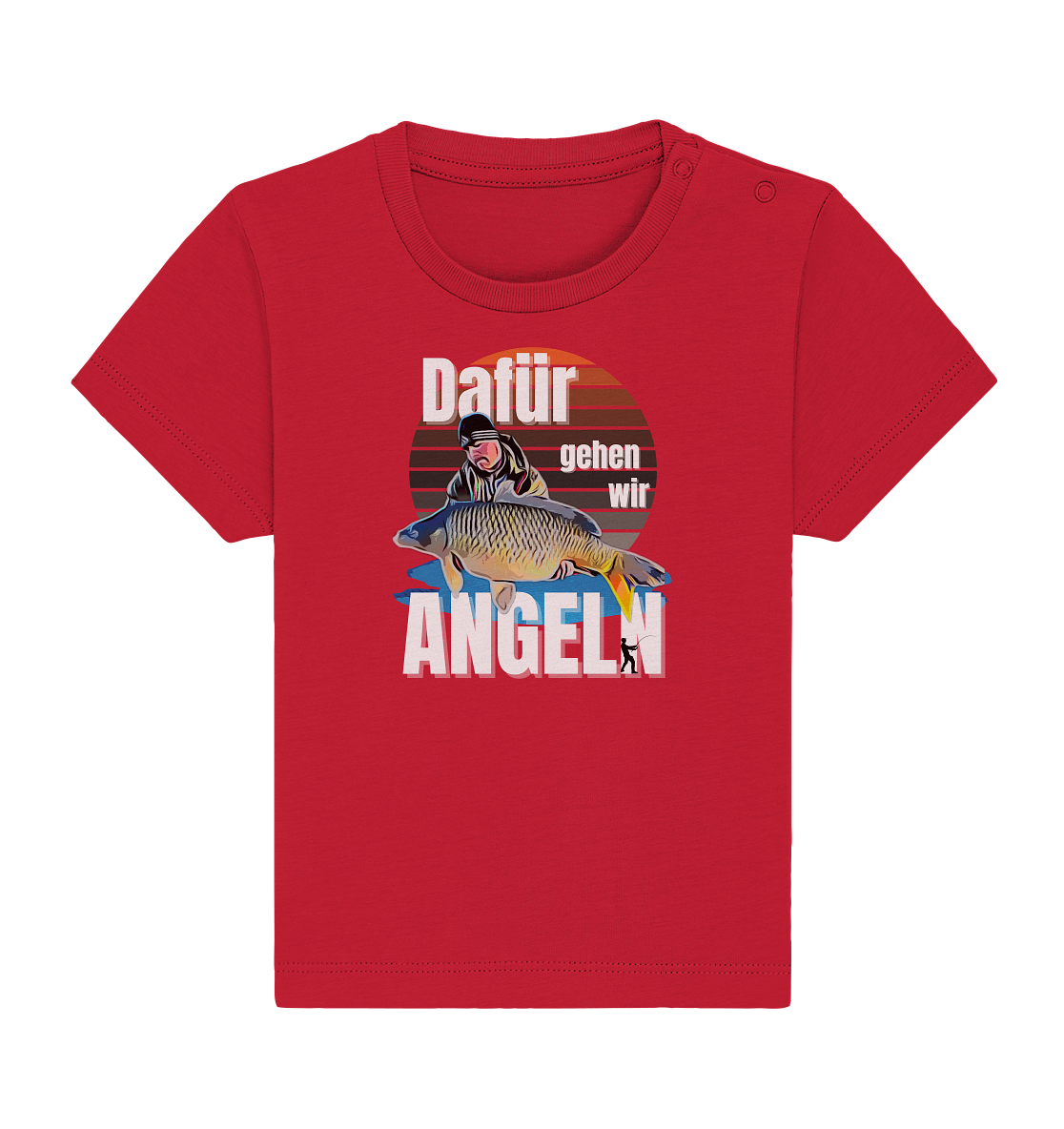 Cartoon Design aus Fotovorlage - Baby Organic Shirt