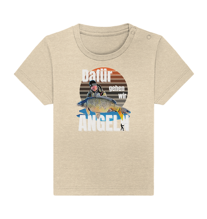 Cartoon Design aus Fotovorlage - Baby Organic Shirt
