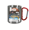 Cartoon Design aus Fotovorlage - Edelstahl Tasse