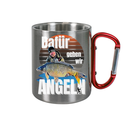 Cartoon Design aus Fotovorlage - Edelstahl Tasse