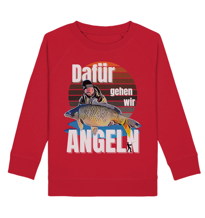 Cartoon Design aus Fotovorlage - Kids Organic Sweatshirt