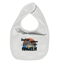 Cartoon Design aus Fotovorlage - Organic Baby-Lätzchen