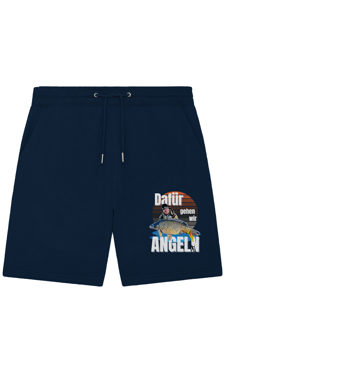 Cartoon Design aus Fotovorlage - Organic Jogger Shorts