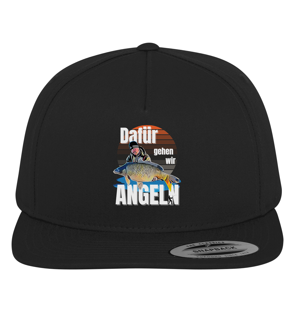 Cartoon Design aus Fotovorlage - Premium Snapback