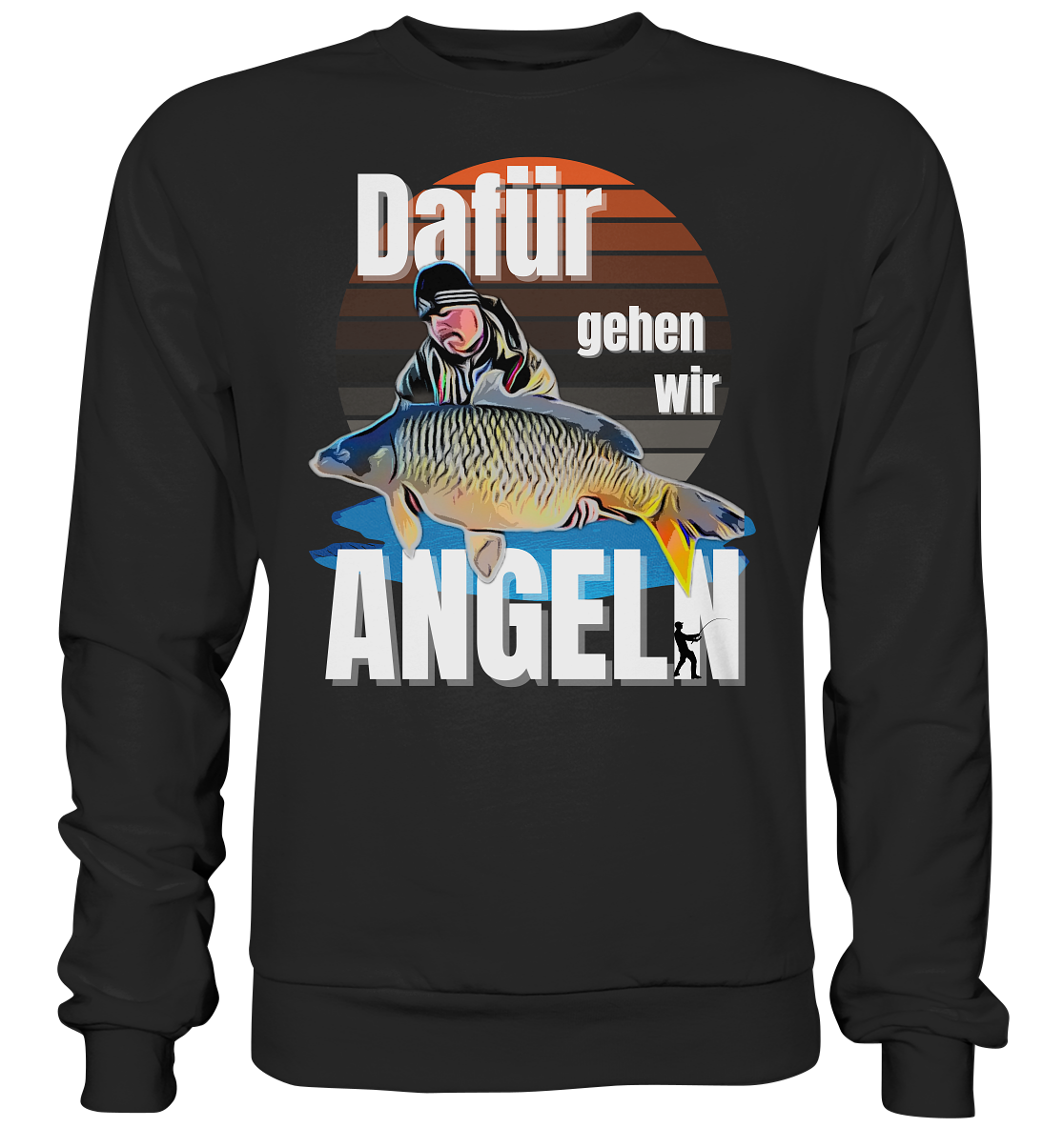 Cartoon Design aus Fotovorlage - Premium Sweatshirt
