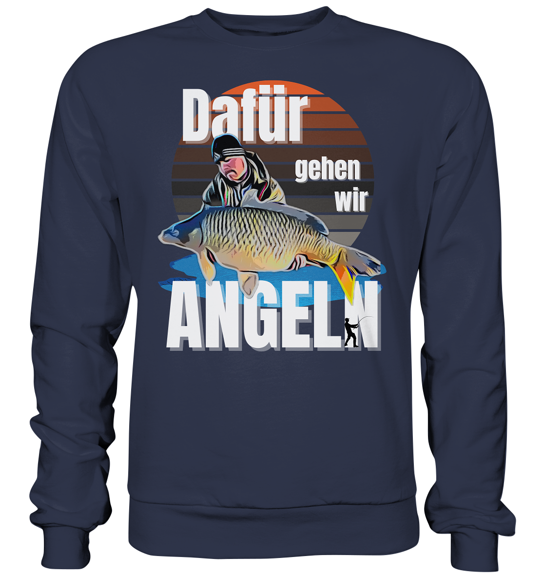 Cartoon Design aus Fotovorlage - Premium Sweatshirt