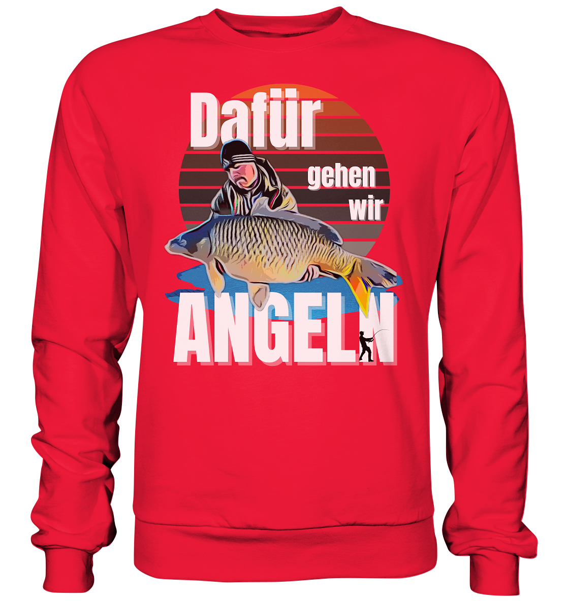 Cartoon Design aus Fotovorlage - Premium Sweatshirt