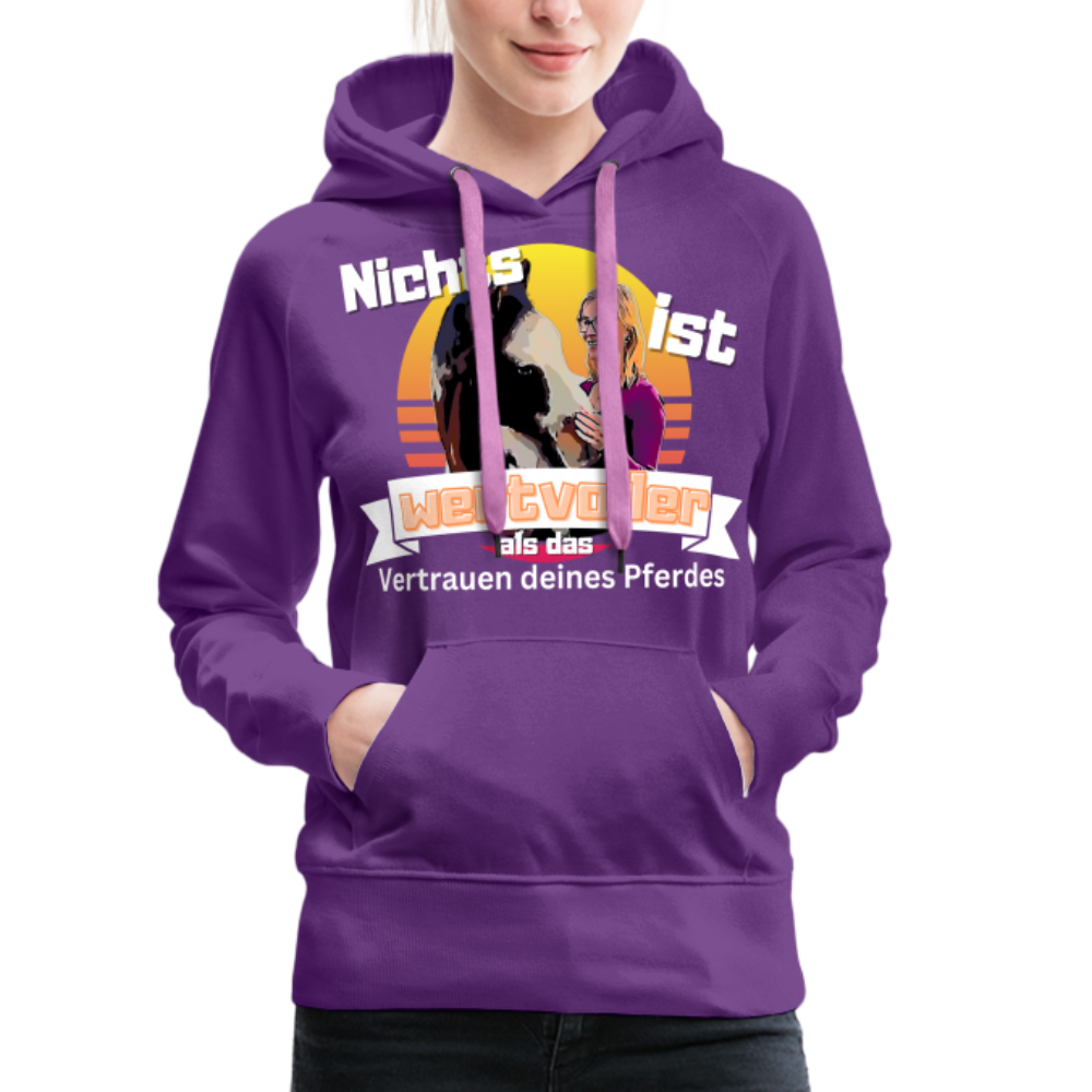 Frauen Premium Hoodie - Purple
