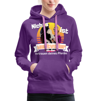 Frauen Premium Hoodie - Purple
