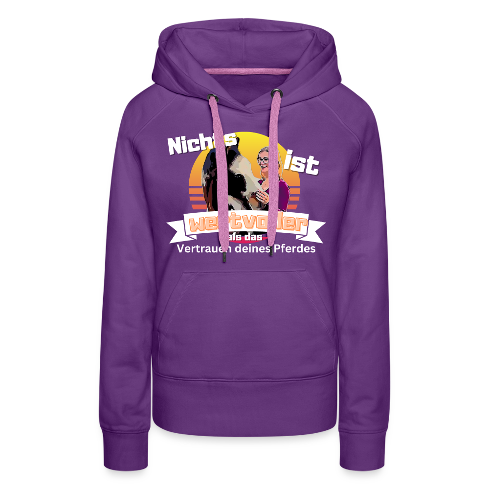Frauen Premium Hoodie - Purple