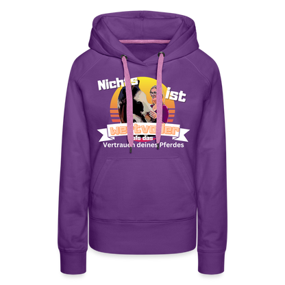 Frauen Premium Hoodie - Purple