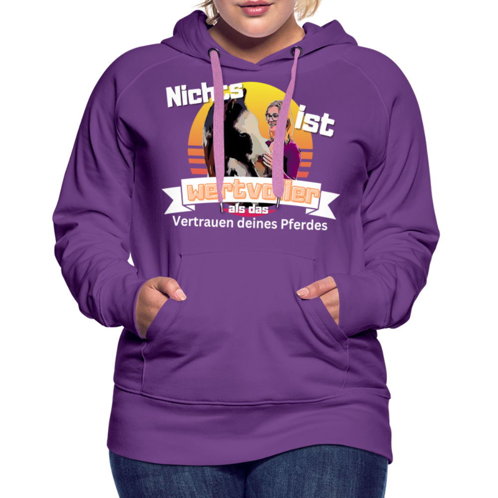 Frauen Premium Hoodie - Purple