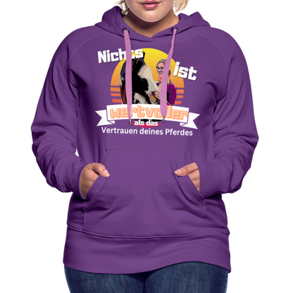 Frauen Premium Hoodie - Purple
